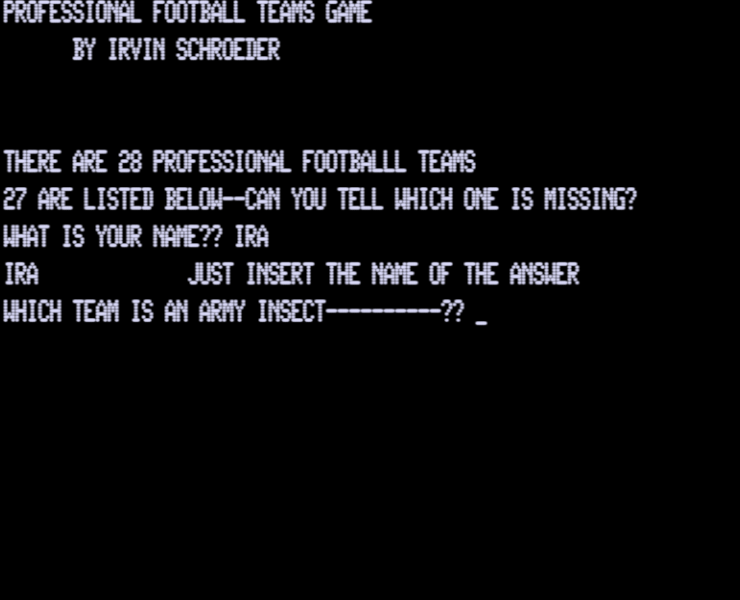 Screen shot